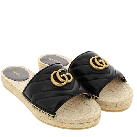 sandalias planas mujer gucci